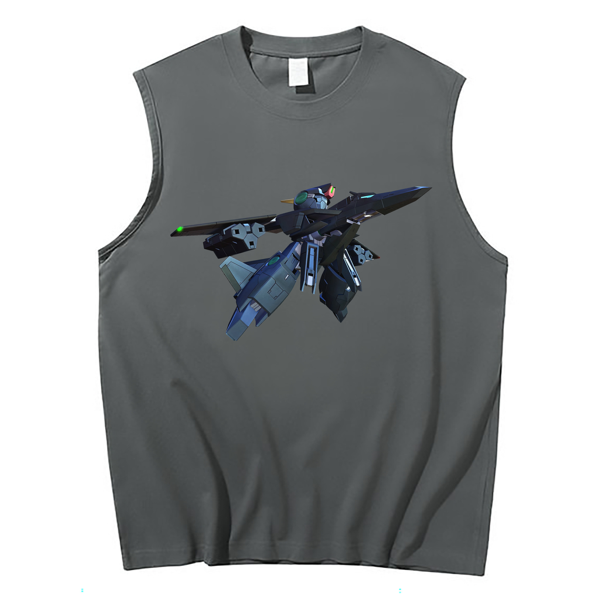 （画像用） 機動戦士ガンダム Mobile Suit Gundam コットン100％タンクトップ（フロントプリント）